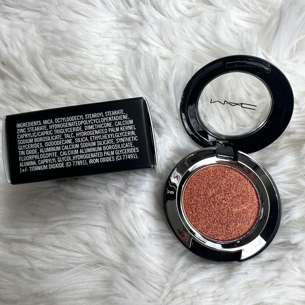 MAC Dazzleshadow Extreme Couture Copper Metallic Eyeshadow 0.05oz New - Picture 9 of 11